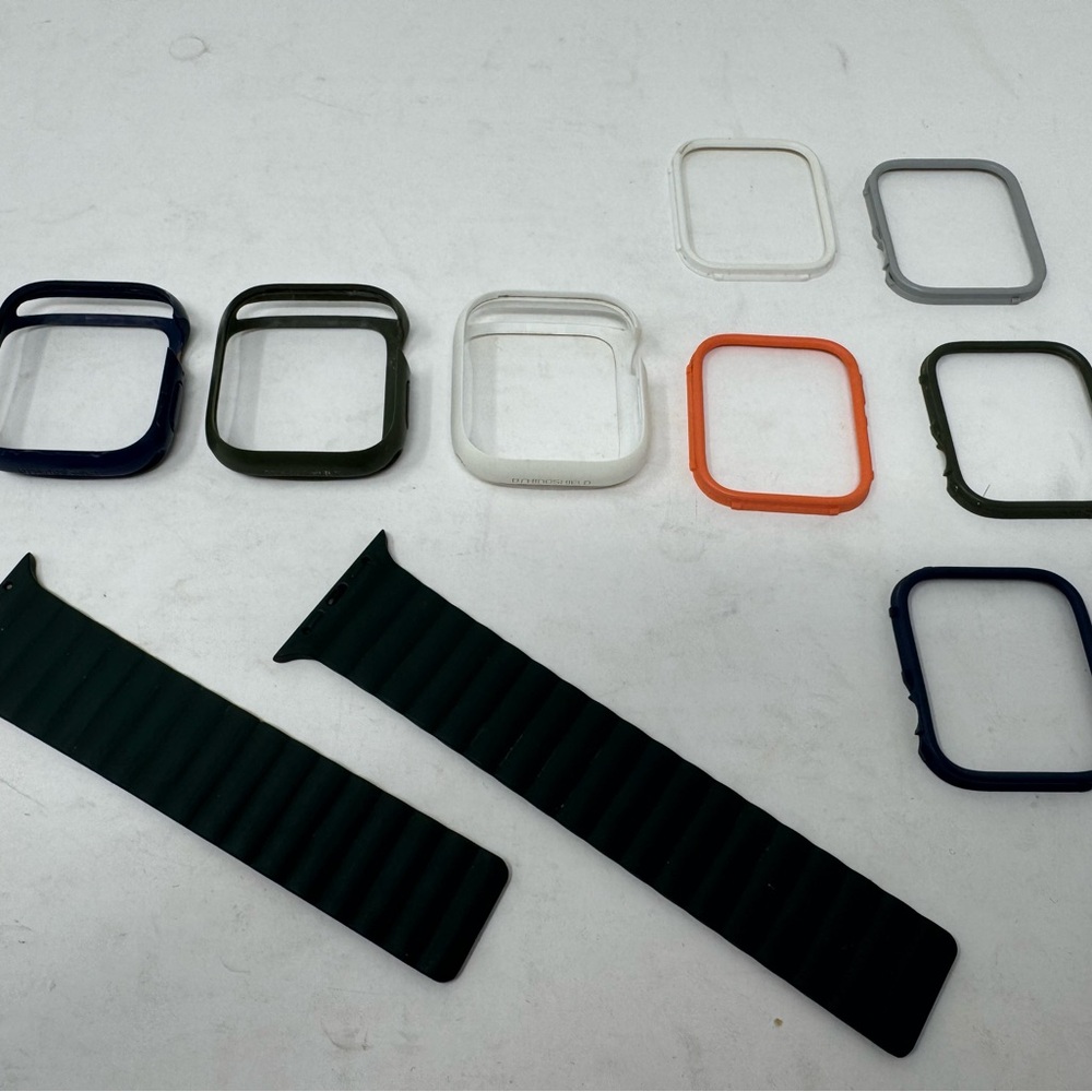 LOT RhinoShield CrashGuard Bumper Case Guard Apple Watch Series 6 5 4 44mm Bundl